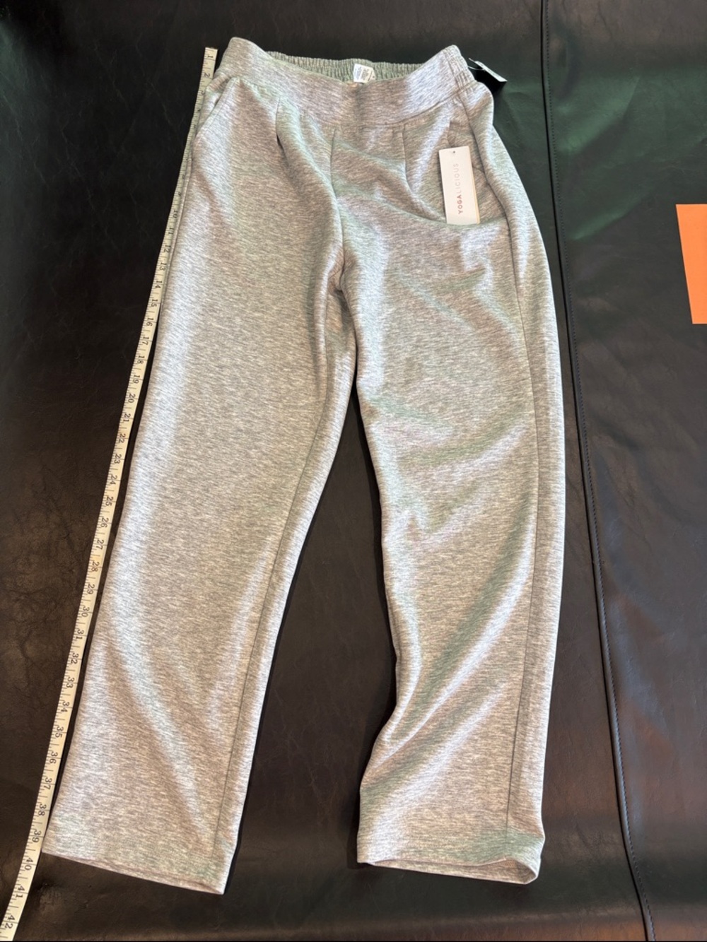 Yogalicious Light Heather Gray Casual Lounge Shorts - Picture 4 of 5